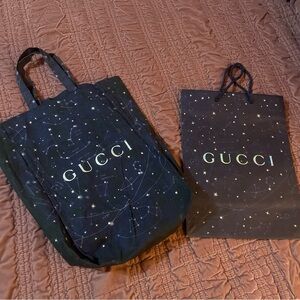 gucci tote and shopping bag